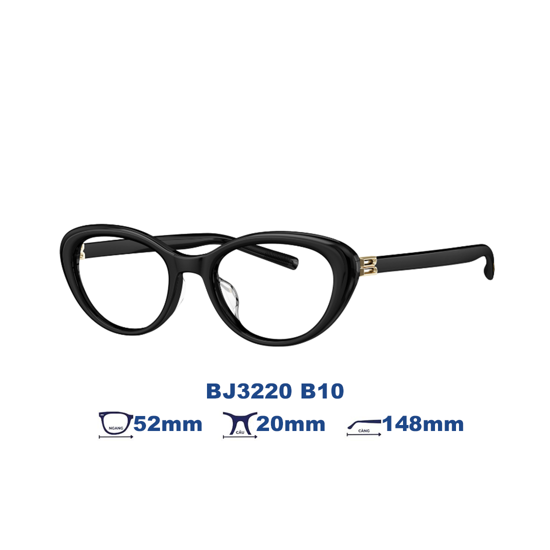  Gọng kính BOLON BJ3220 B10 