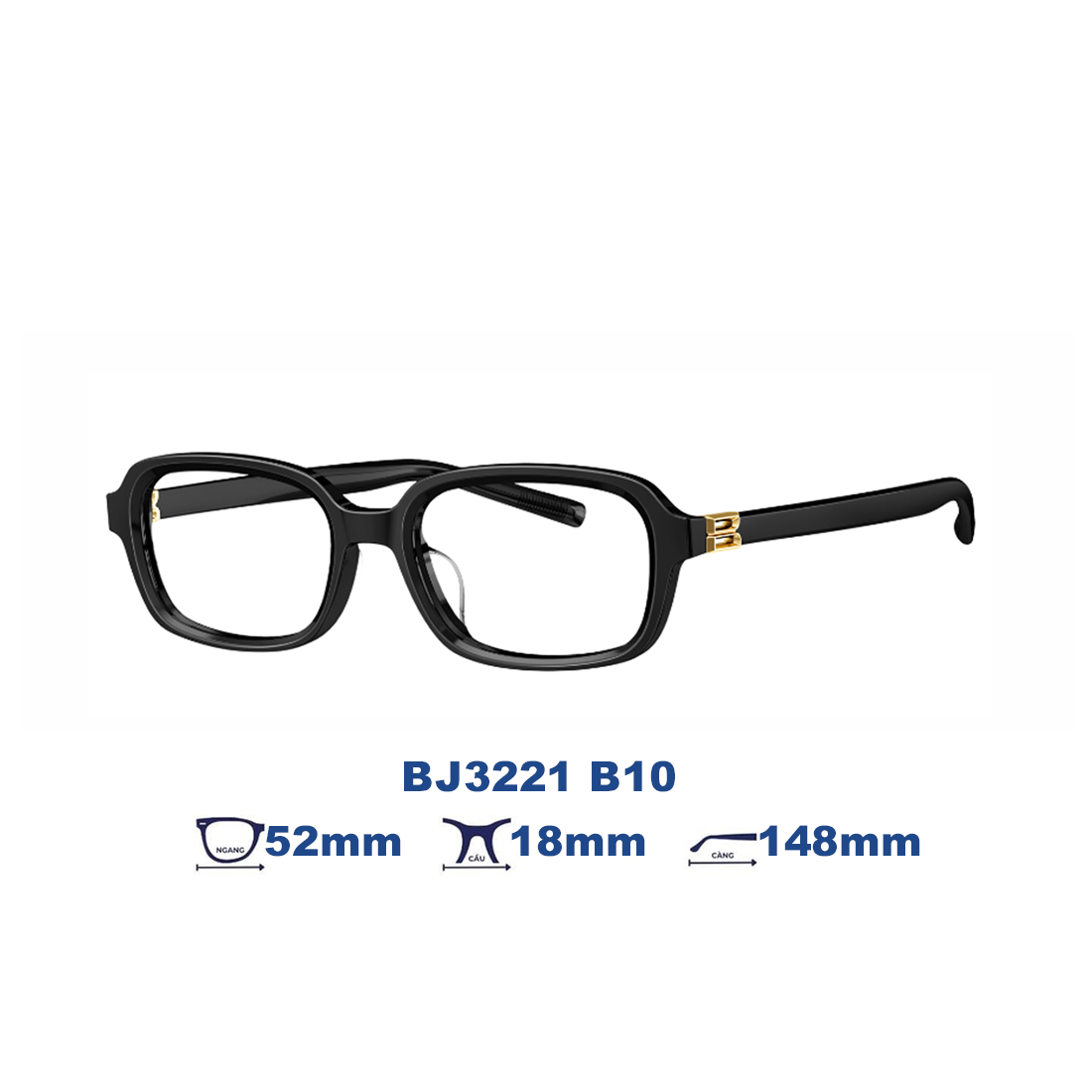  Gọng kính BOLON BJ3221 B10 