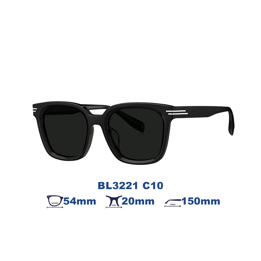  Kính mát BOLON BL3221 C10 