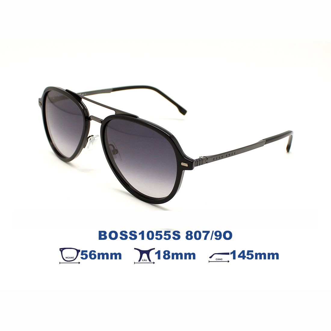  Kính mát HUGO BOSS BOSS1055S 807/9O 