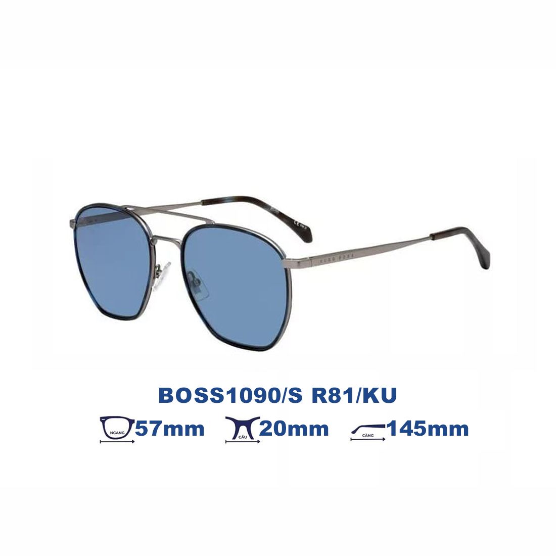  Kính mát HUGO BOSS BOSS1090/S R81/KU 