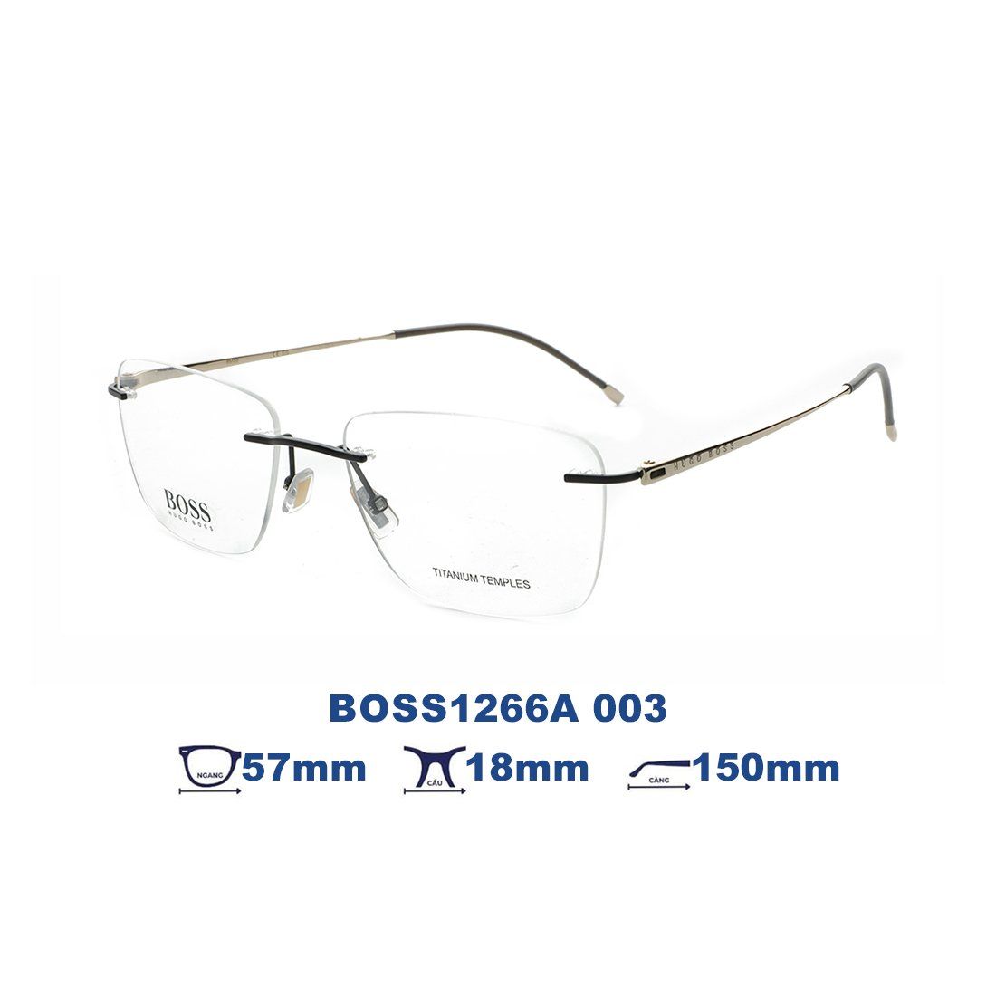  Gọng kính HUGO BOSS BOSS1266A 003 
