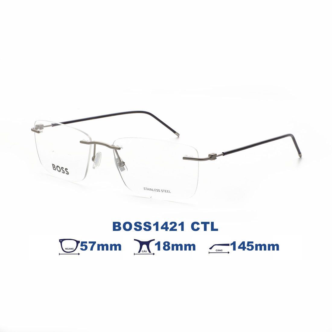  Gọng kính HUGO BOSS BOSS1421 CTL 