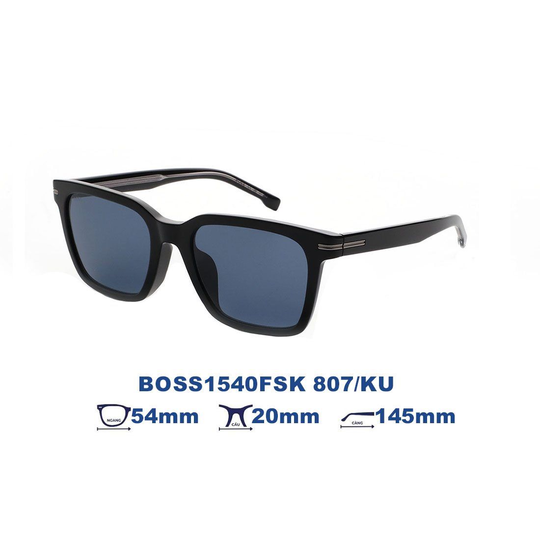  Kính mát HUGO BOSS BOSS1540FSK 807/KU 