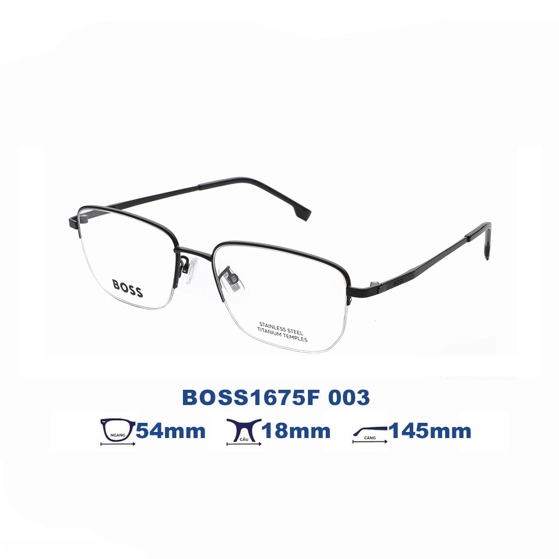  Gọng kính HUGO BOSS BOSS1675F 003 