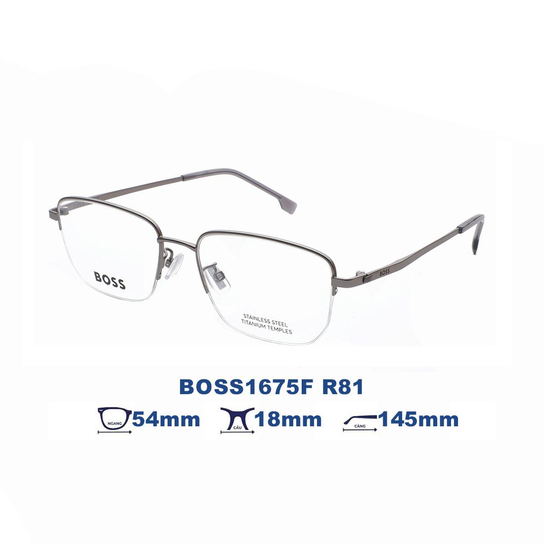  Gọng kính HUGO BOSS BOSS1675F R81 