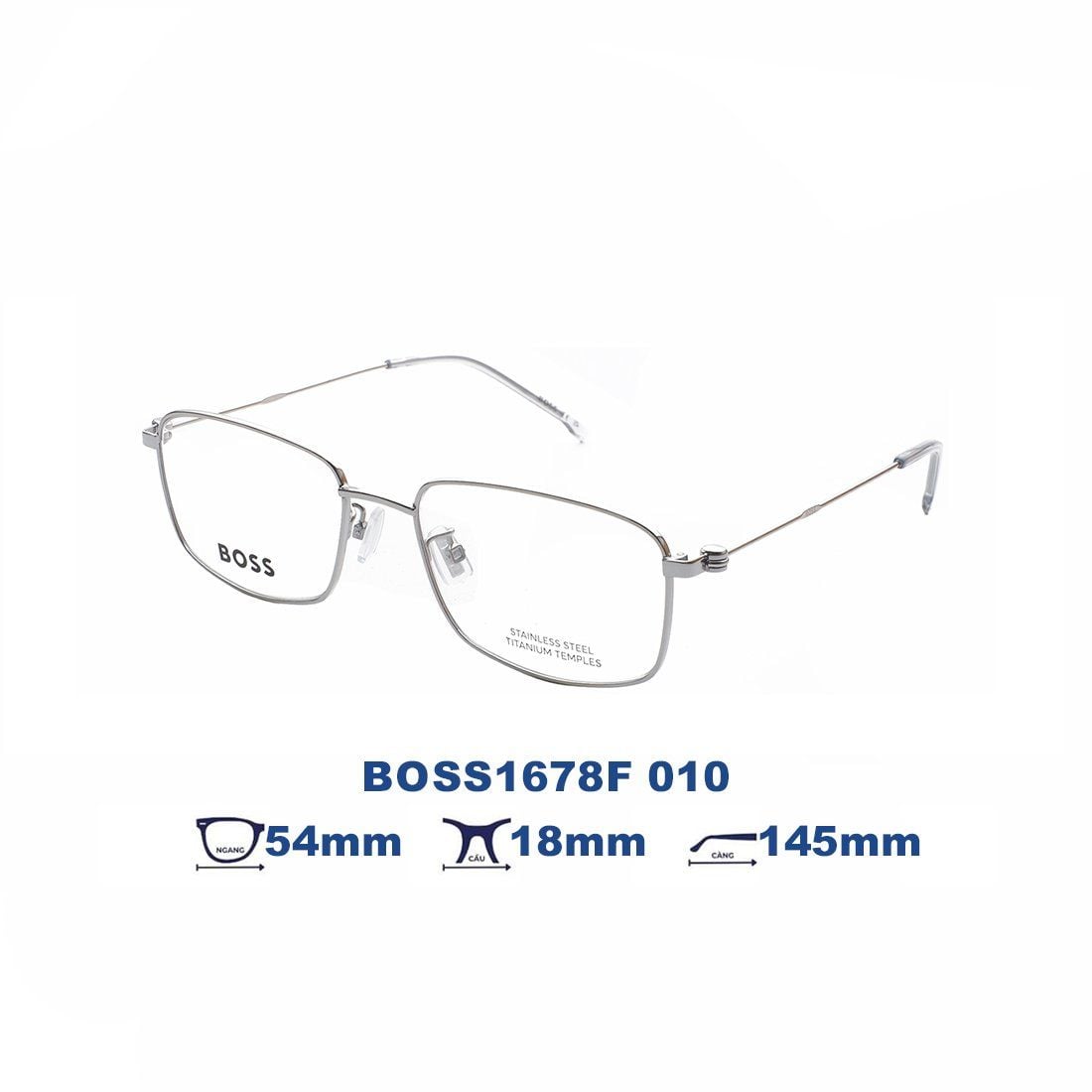  Gọng kính HUGO BOSS BOSS1678F 010 