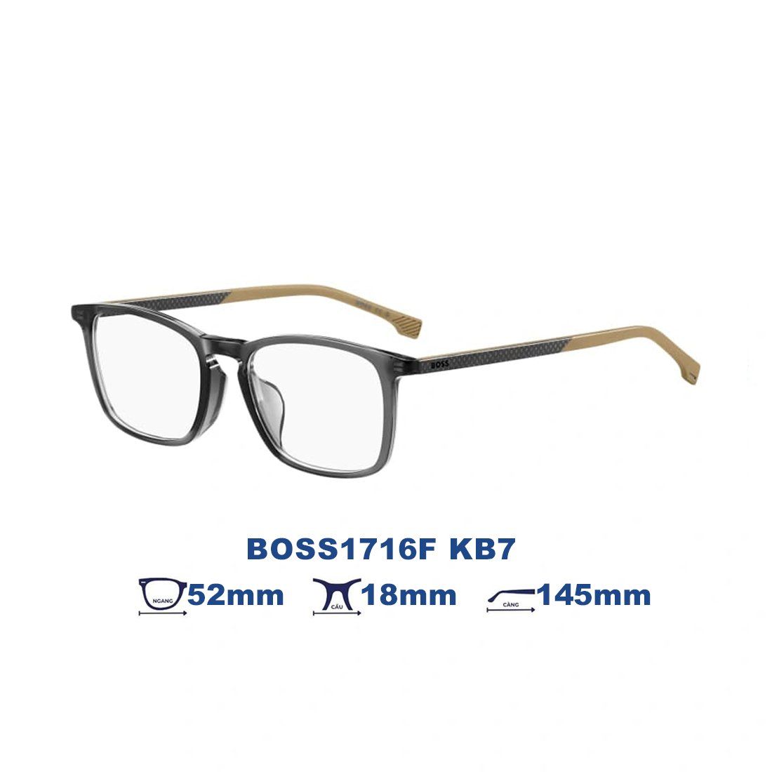  Gọng kính HUGO BOSS BOSS1716F KB7 