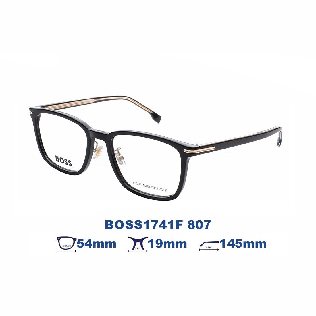  Gọng kính HUGO BOSS BOSS1741F 807 