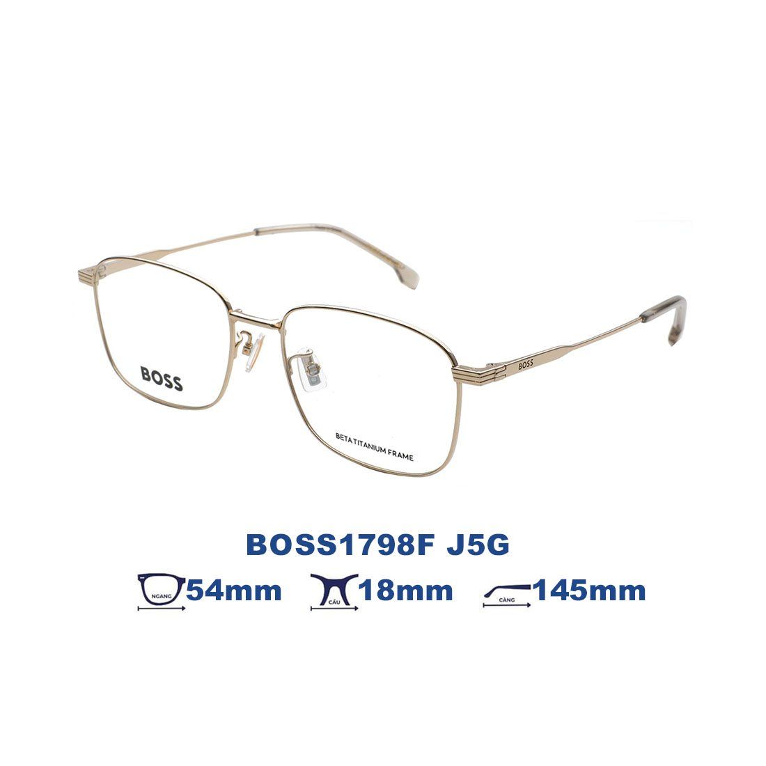 Gọng kính HUGO BOSS BOSS1798F J5G 