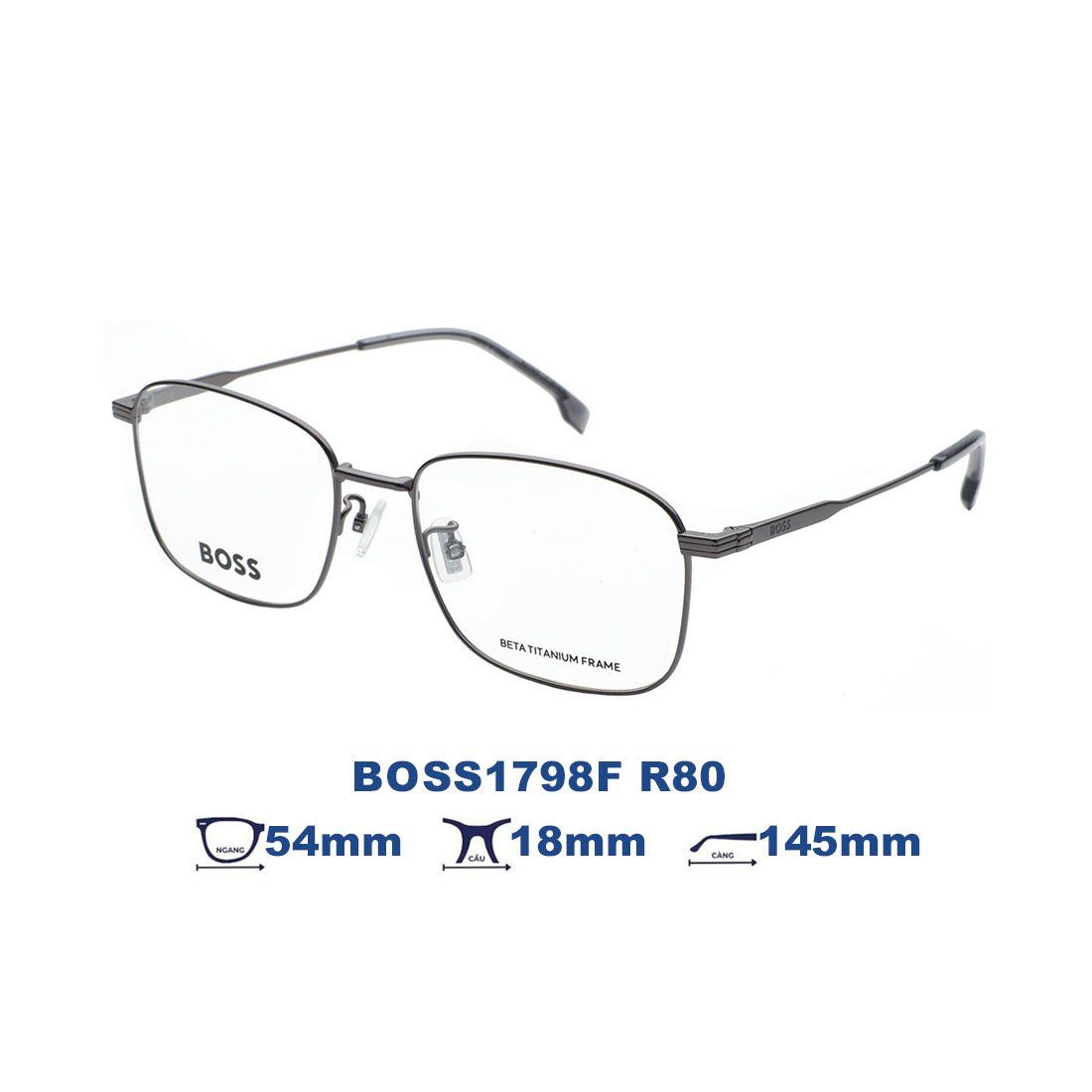  Gọng kính HUGO BOSS BOSS1798F R80 