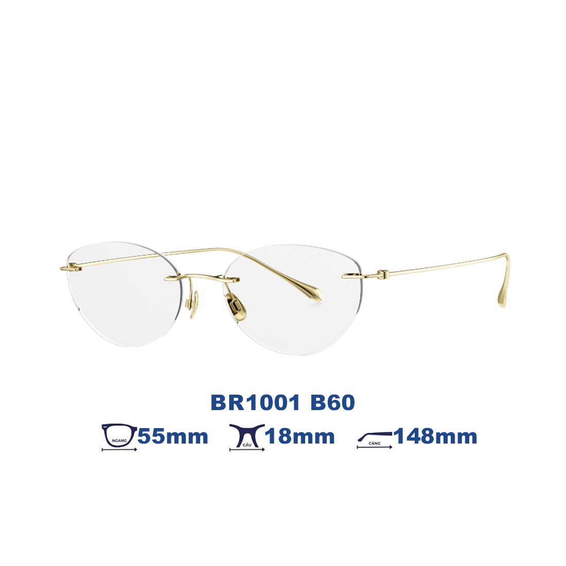 Gọng kính BOLON BR1001 B60