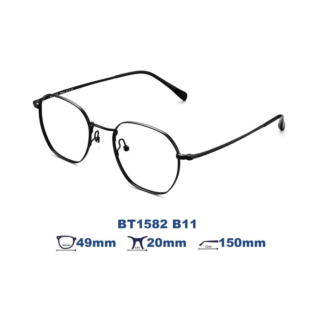 Gọng kính BOLON BT1582 B11