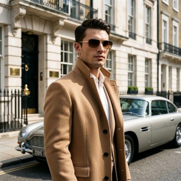 Kính mát BURBERRY BE3170 110913 – người mẫu đeo kính