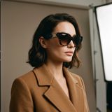 Kính mát BURBERRY BE4489U 300213 – người mẫu đeo kính