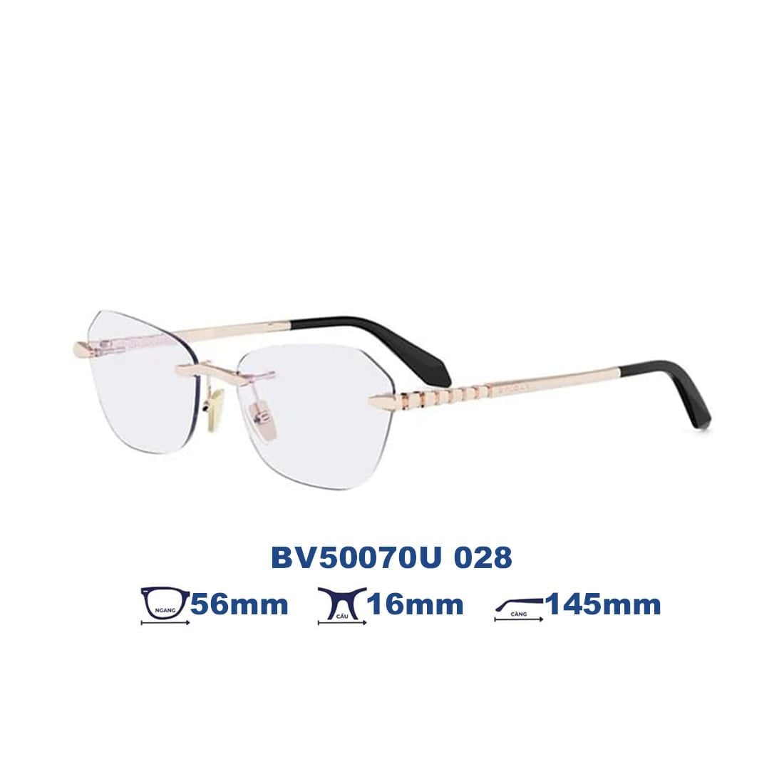 Gọng kính BVLGARI BV50070U 028