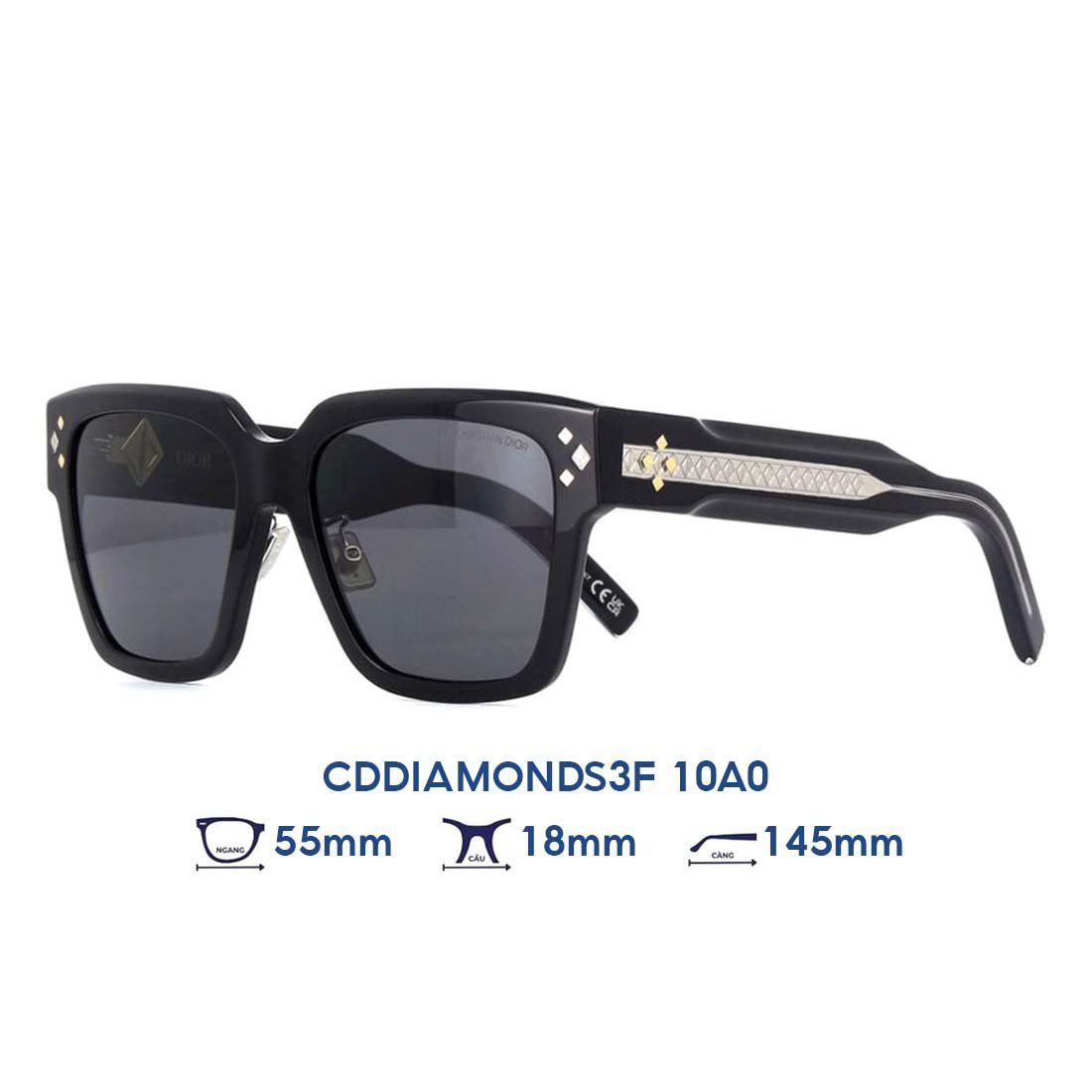  Kính mát DIOR CDDIAMONDS3F 10A0 