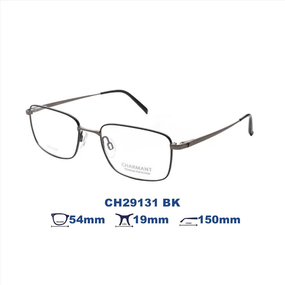  Gọng kính CHARMANT CH29131 BK 