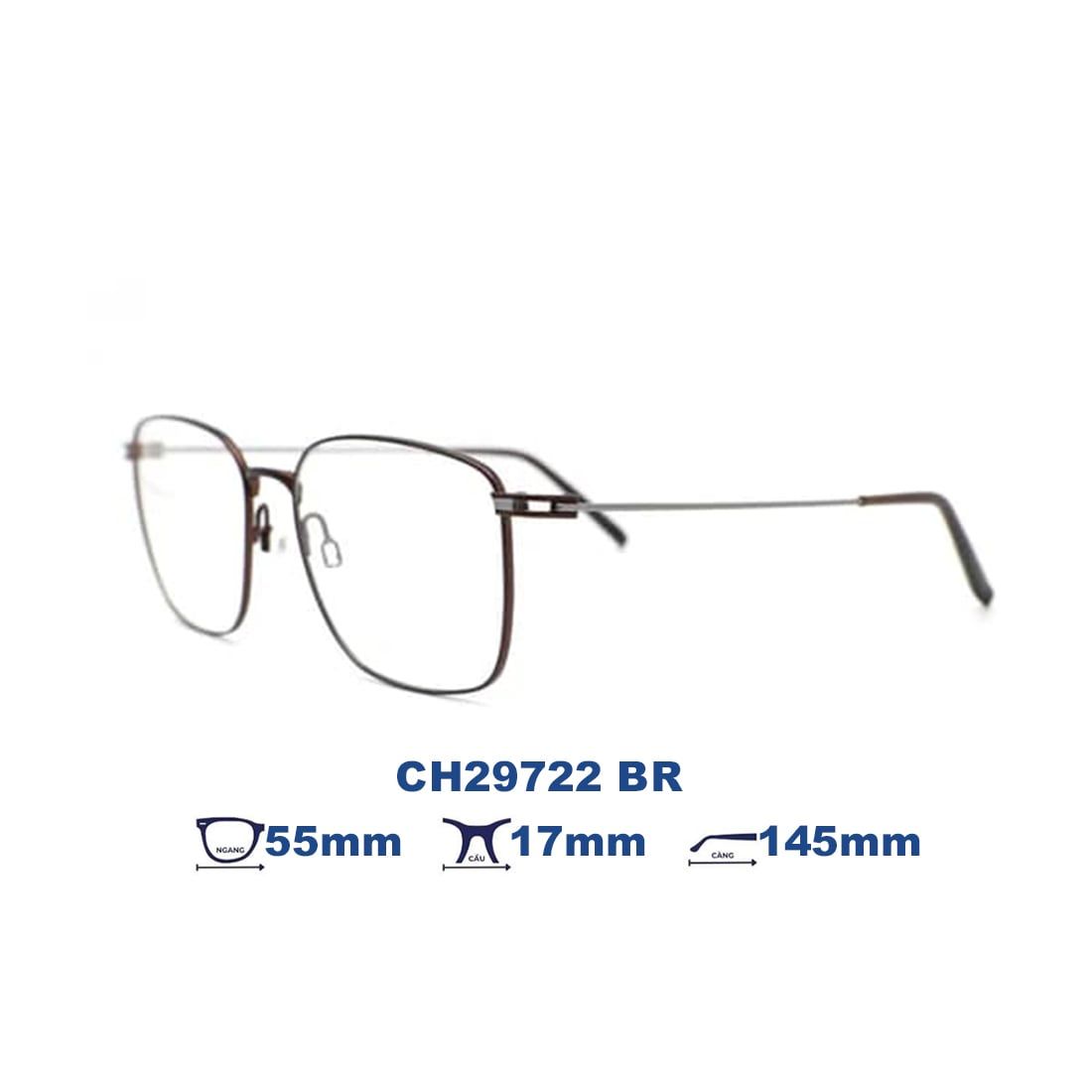  Gọng kính CHARMANT CH29720 BR 