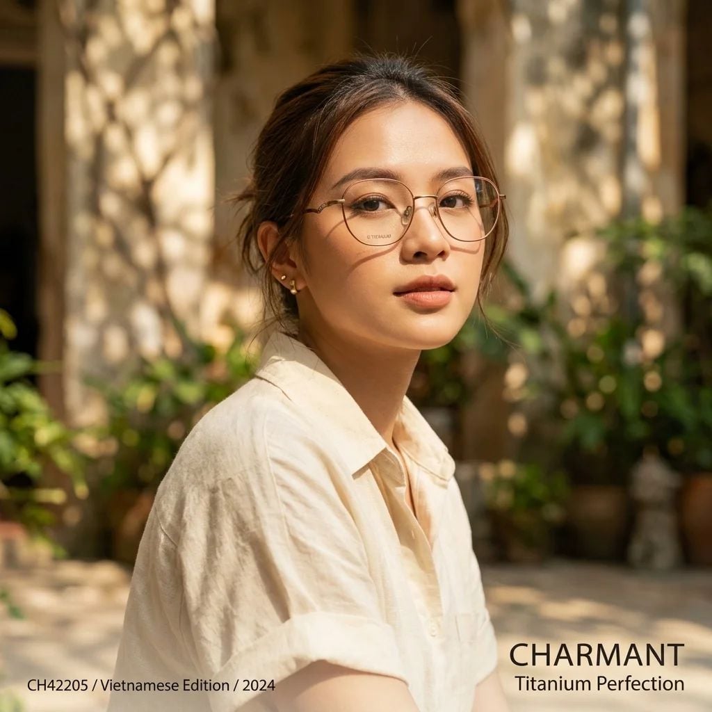 Gọng Kính Charmant CH42205 52 PE