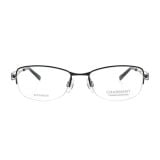 Gọng kính CHARMANT CH12140 BK – ảnh chính diện trên nền trắng
