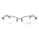 Gọng kính CHARMANT CH16463 PU – ảnh chính diện trên nền trắng