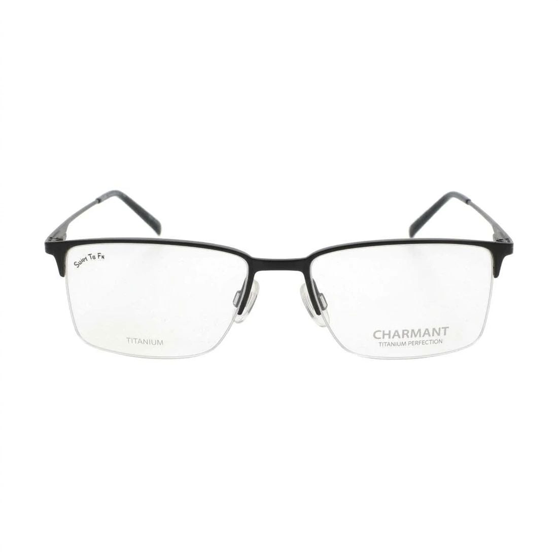 Gọng kính CHARMANT CH29134 BK – ảnh chính diện trên nền trắng
