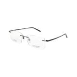 Gọng kính CHARMANT CH8606E BK – góc nghiêng 3/4