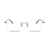 Gọng kính CHARMANT CH8606E GR – ảnh chính diện trên nền trắng