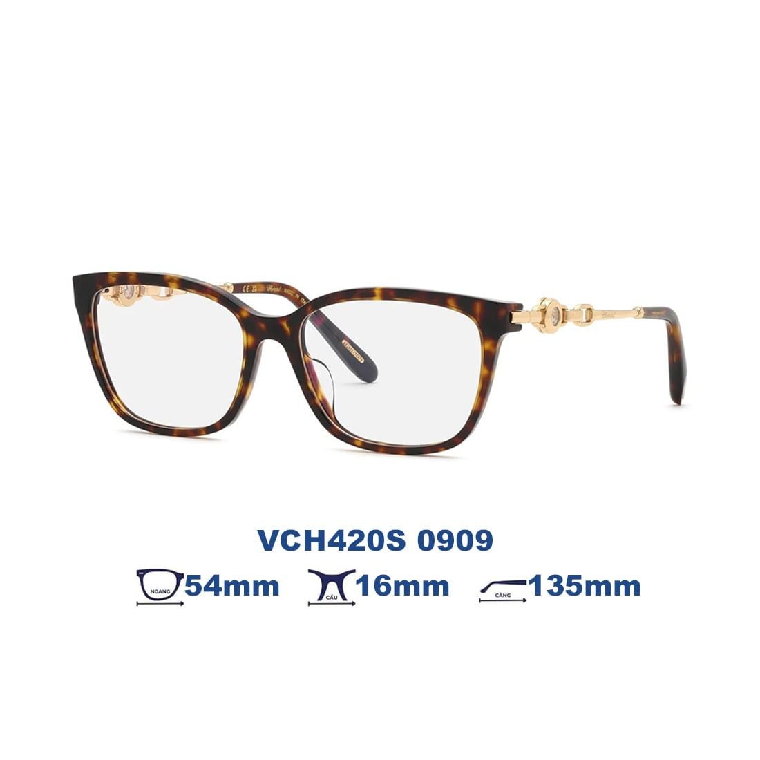 Gọng kính CHOPARD VCH420S 0909