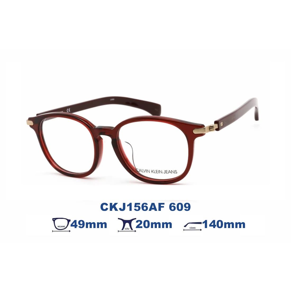  Gọng kính Calvin Klein Jeans CKJ156AF 609 