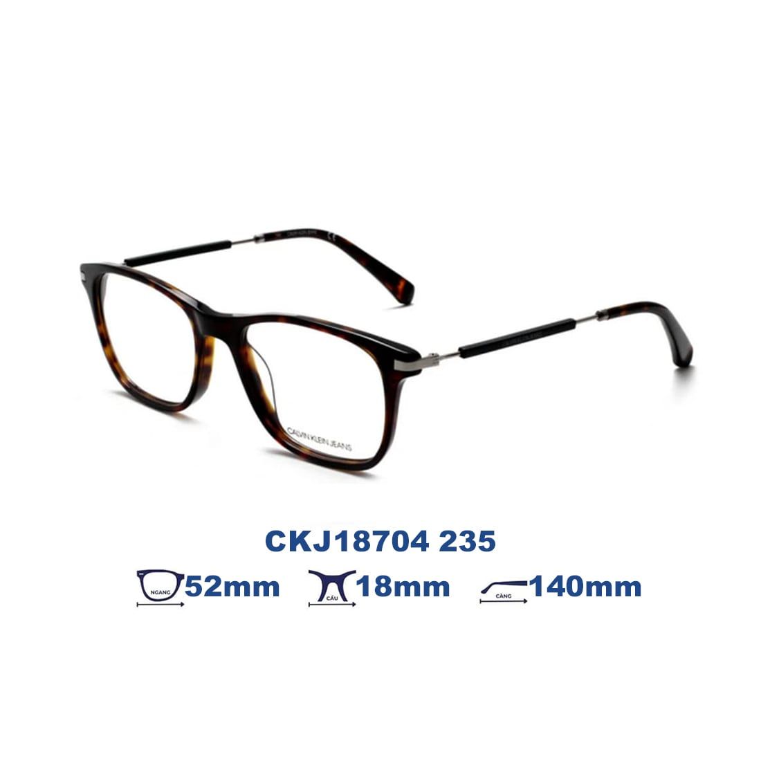  Gọng kính Calvin Klein Jeans CKJ18704 235 