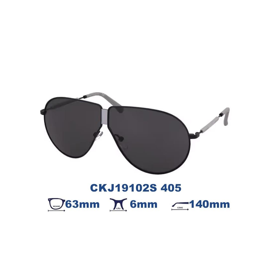  Kính mát Calvin Klein Jeans CKJ19102S 405 