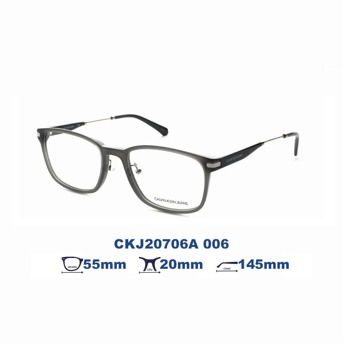 Gọng kính Calvin Klein Jeans CKJ20706A 006 