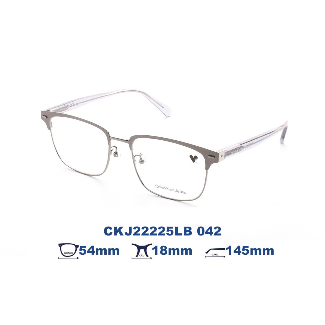  Gọng kính Calvin Klein Jeans CKJ22225LB 042 