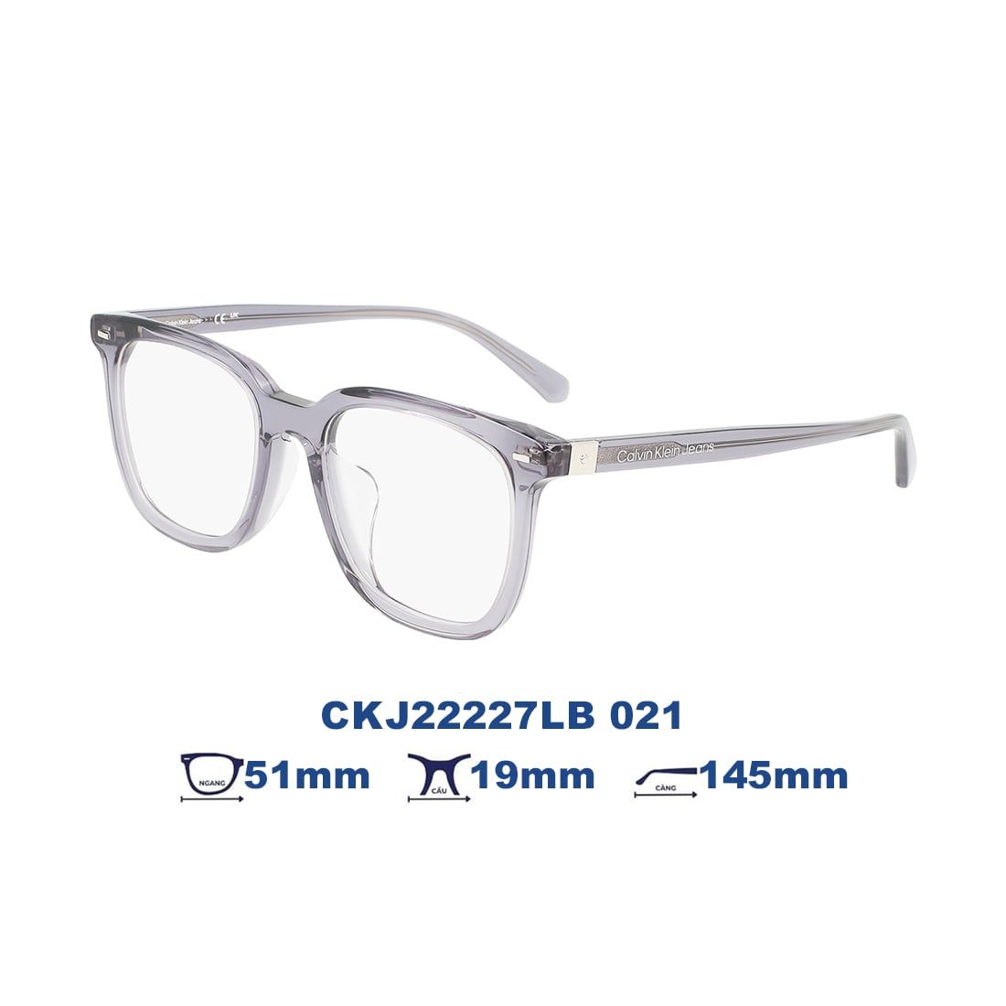  Gọng kính Calvin Klein Jeans CKJ22227LB 021 