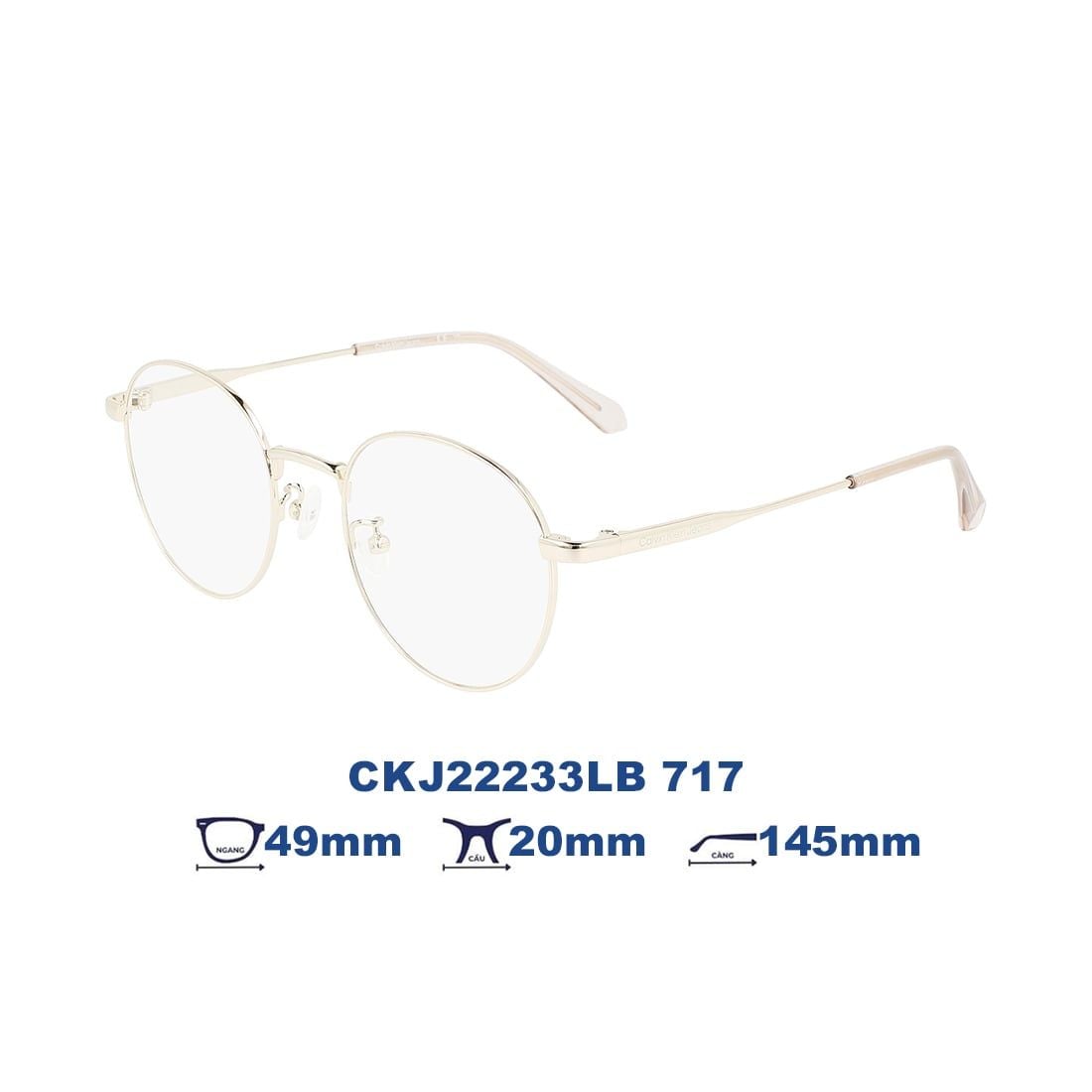  Gọng kính Calvin Klein Jeans CKJ22233LB 717 