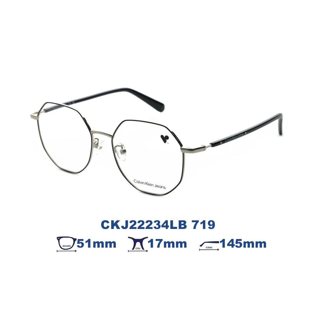  Gọng kính Calvin Klein Jeans CKJ22234LB 719 