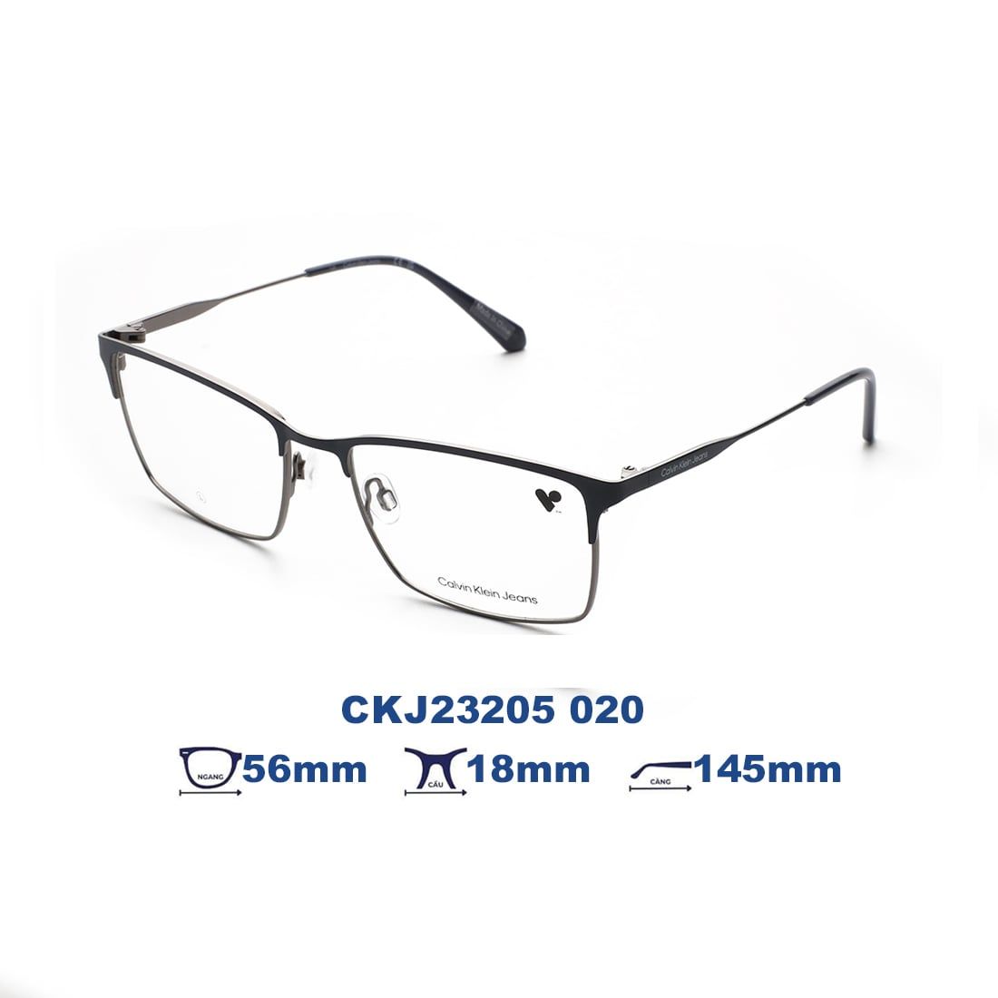  Gọng kính Calvin Klein Jeans CKJ23205 020 