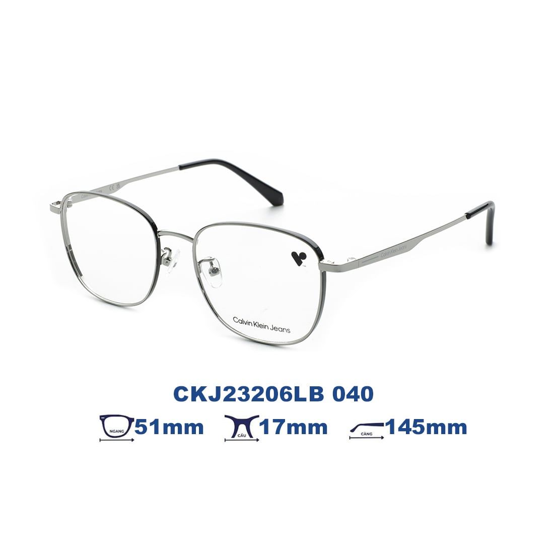  Gọng kính Calvin Klein Jeans CKJ23206LB 040 