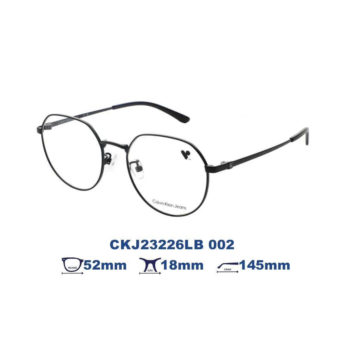  Gọng kính Calvin Klein Jeans CKJ23226LB 002 