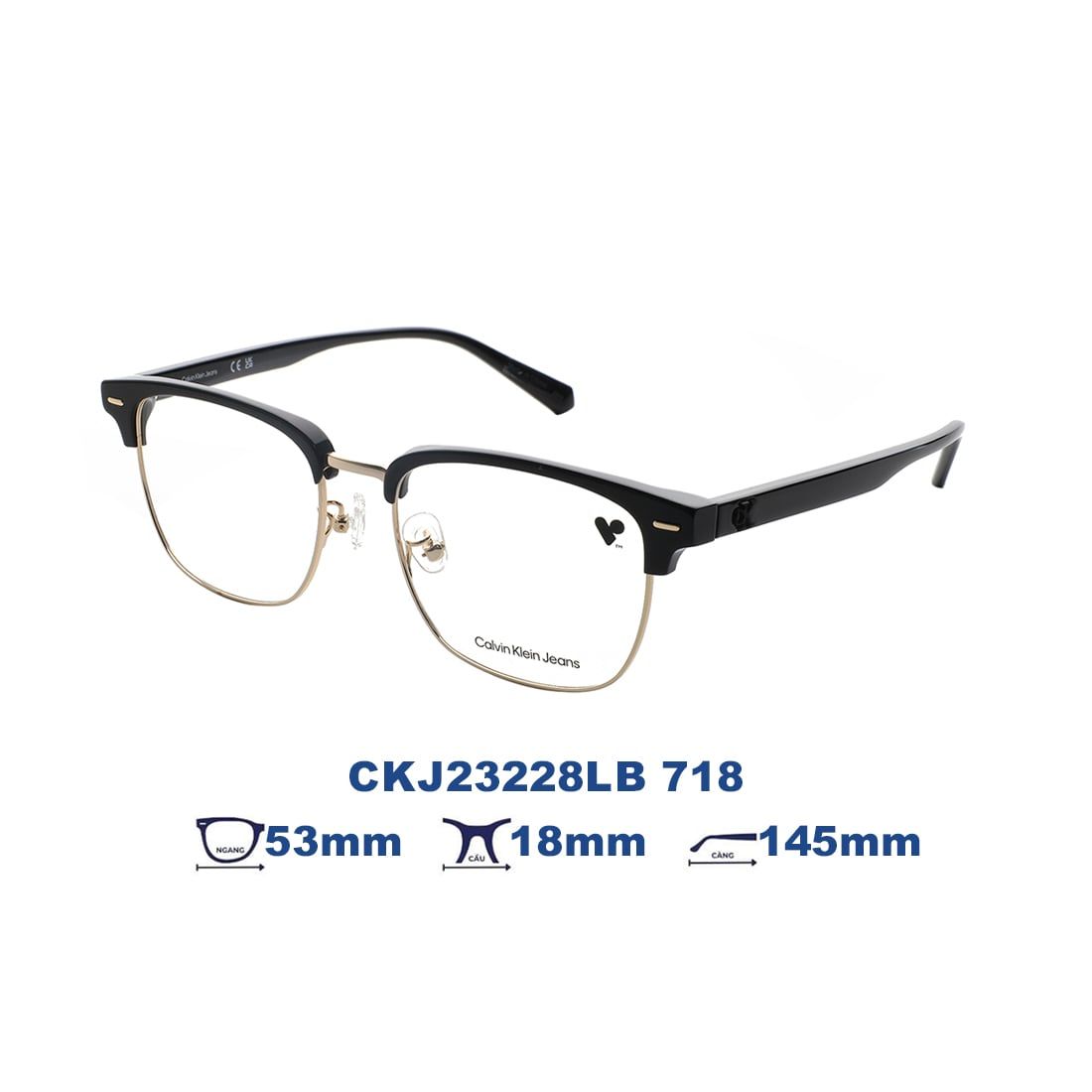  Gọng kính Calvin Klein Jeans CKJ23228LB 718 
