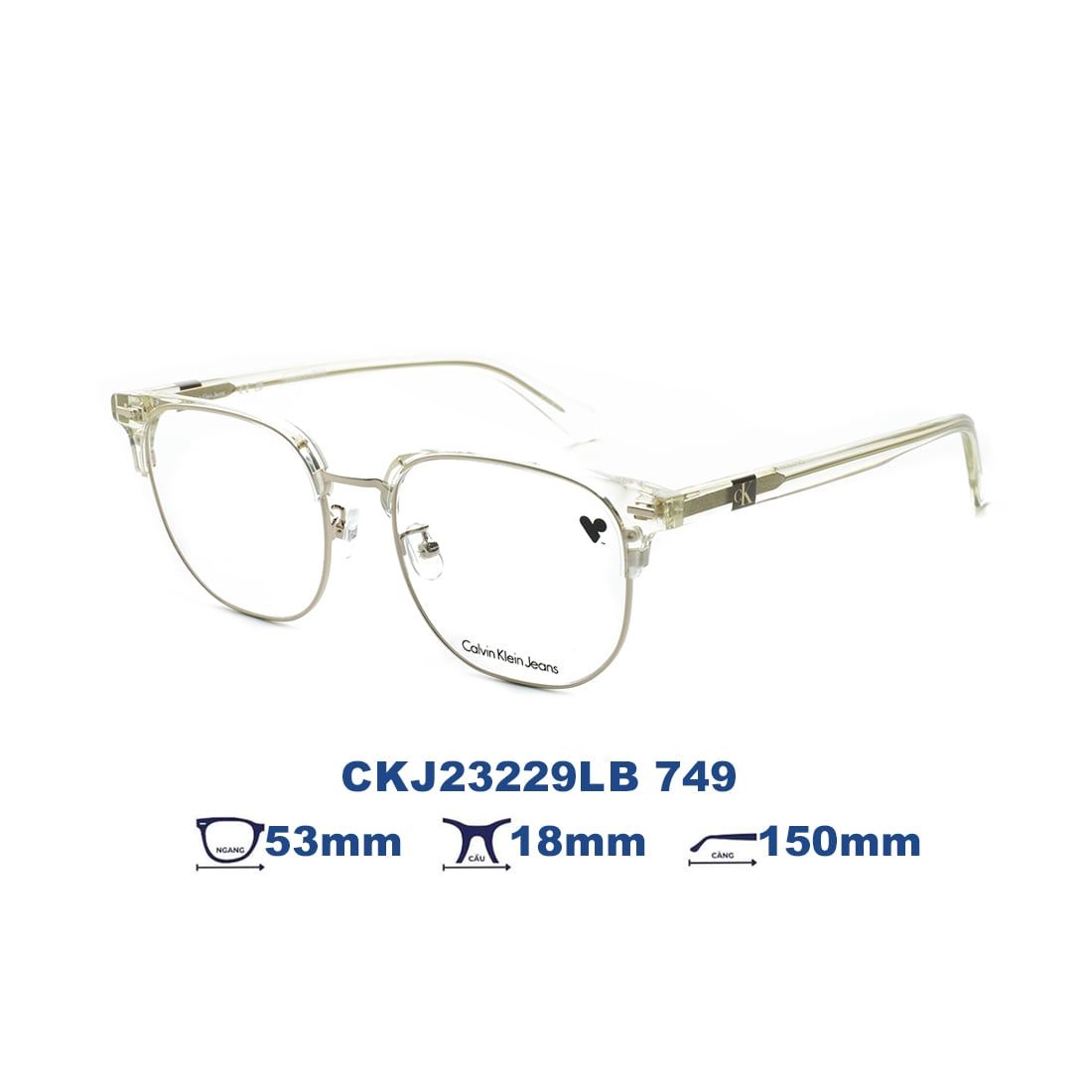  Gọng kính Calvin Klein Jeans CKJ23229LB 749 