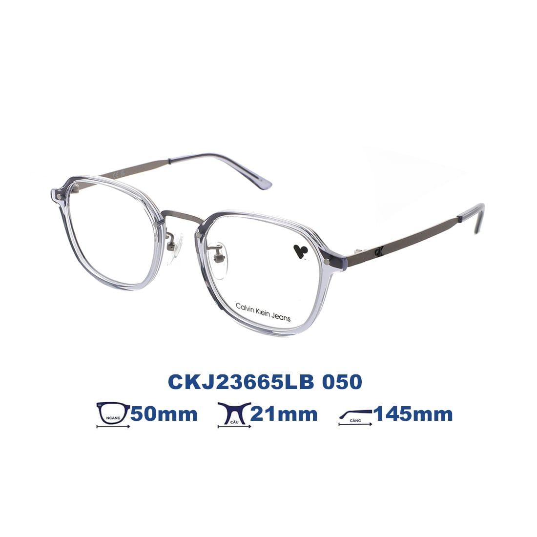  Gọng kính Calvin Klein Jeans CKJ23665LB 050 