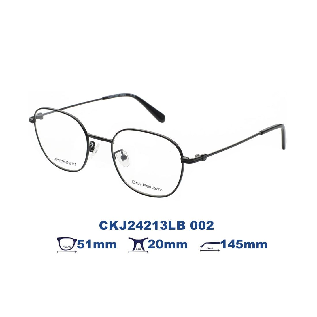  Gọng kính Calvin Klein Jeans CKJ24213LB 002 