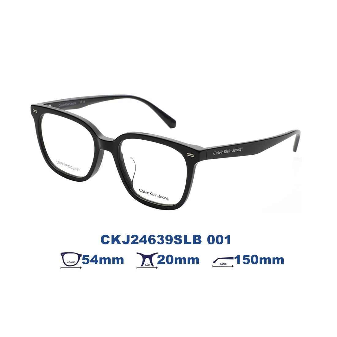  Gọng kính Calvin Klein Jeans CKJ24640SLB 001 