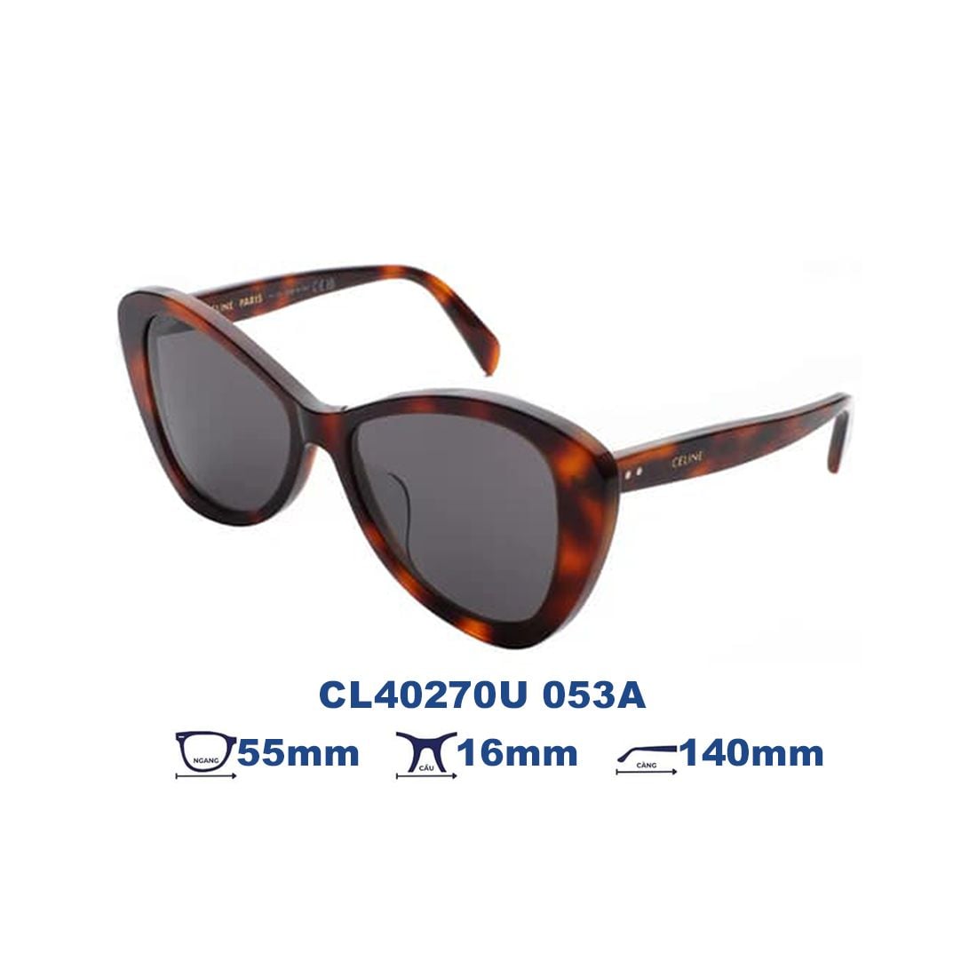 Kính mát CELINE CL40270U 53A