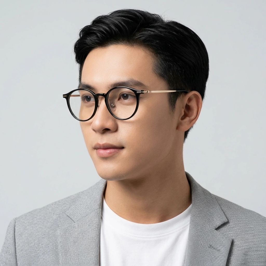 Gọng Kính Essentials COMFLEX4S3W BLACK