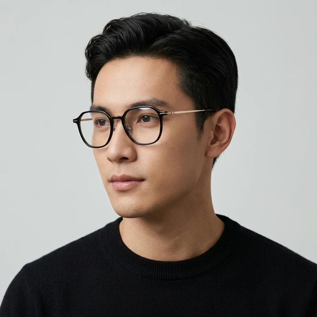 Gọng kính Essentials COMFLEX6S3W BLACK