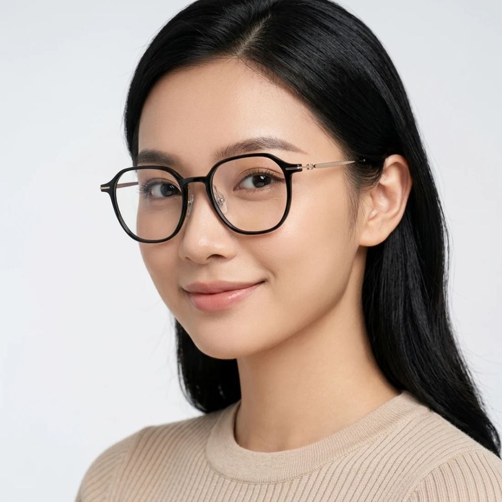 Gọng kính Essentials COMFLEX6S3W BLACK